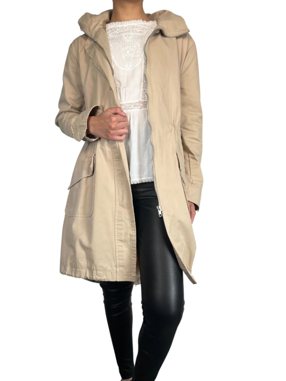 BB DAKOTA -  Beige Trench